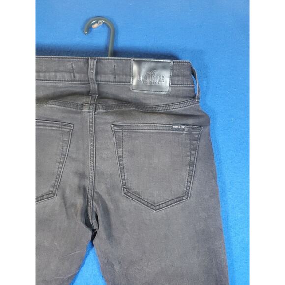 Hollister Women's Black Denim Jeans Size 28 Super Skinny Exteme Strech - Picture 13 of 16
